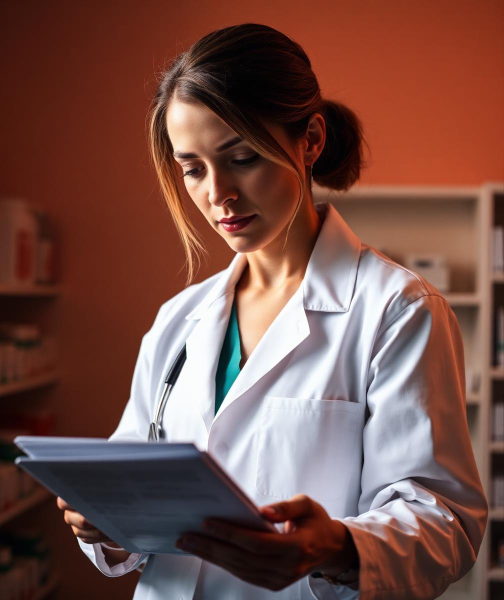 Thornhill's Pharmacy licensed pharmacist reviewing a prescription in Lubbock, Texas